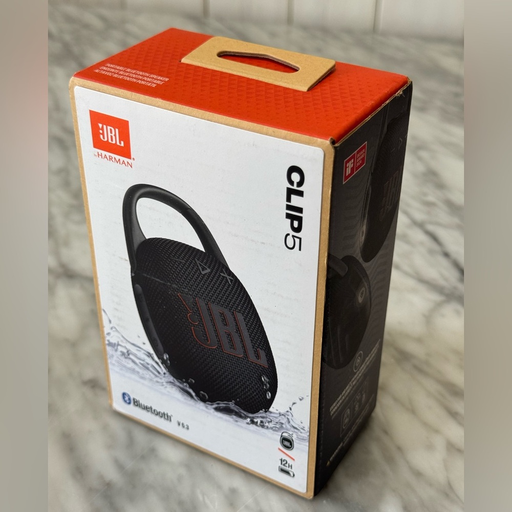JBL, Clip 5, Black